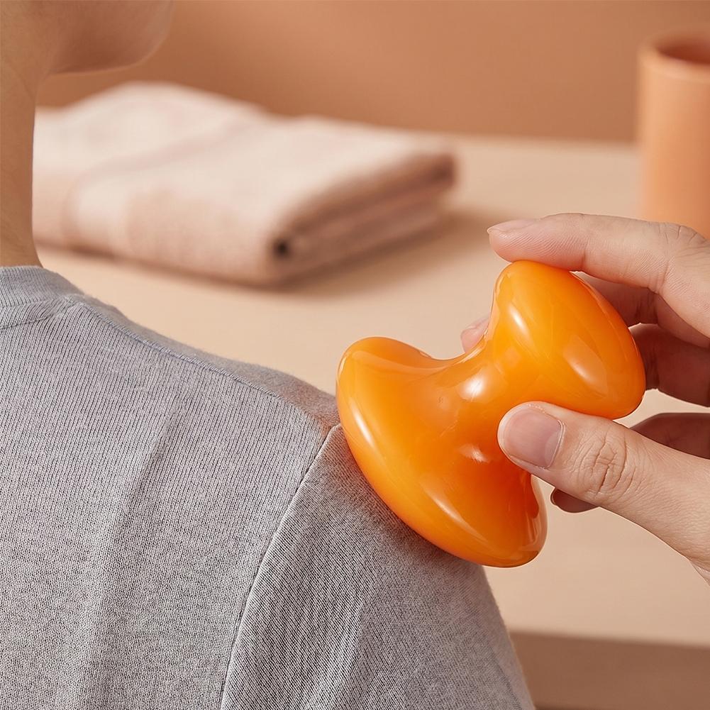 Gua Sha Tool Rose Quartz - Massaggiatore viso in giada di quarzo