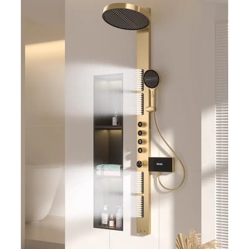 Spa & Wellness Paradies Braunschweig - Set Doccia a Cascata in Ottone