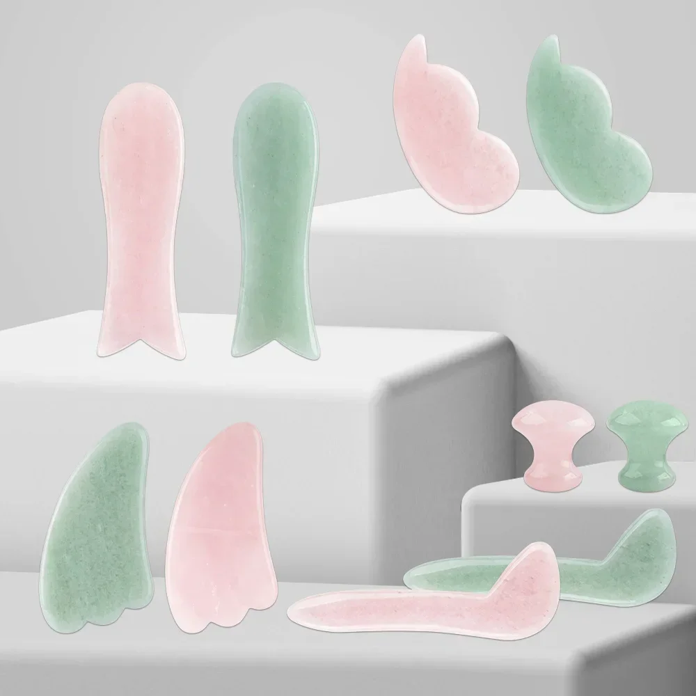 Pietra di giada naturale Gua S - Gua Sha Tool Rose Quartz recensione e prezzo