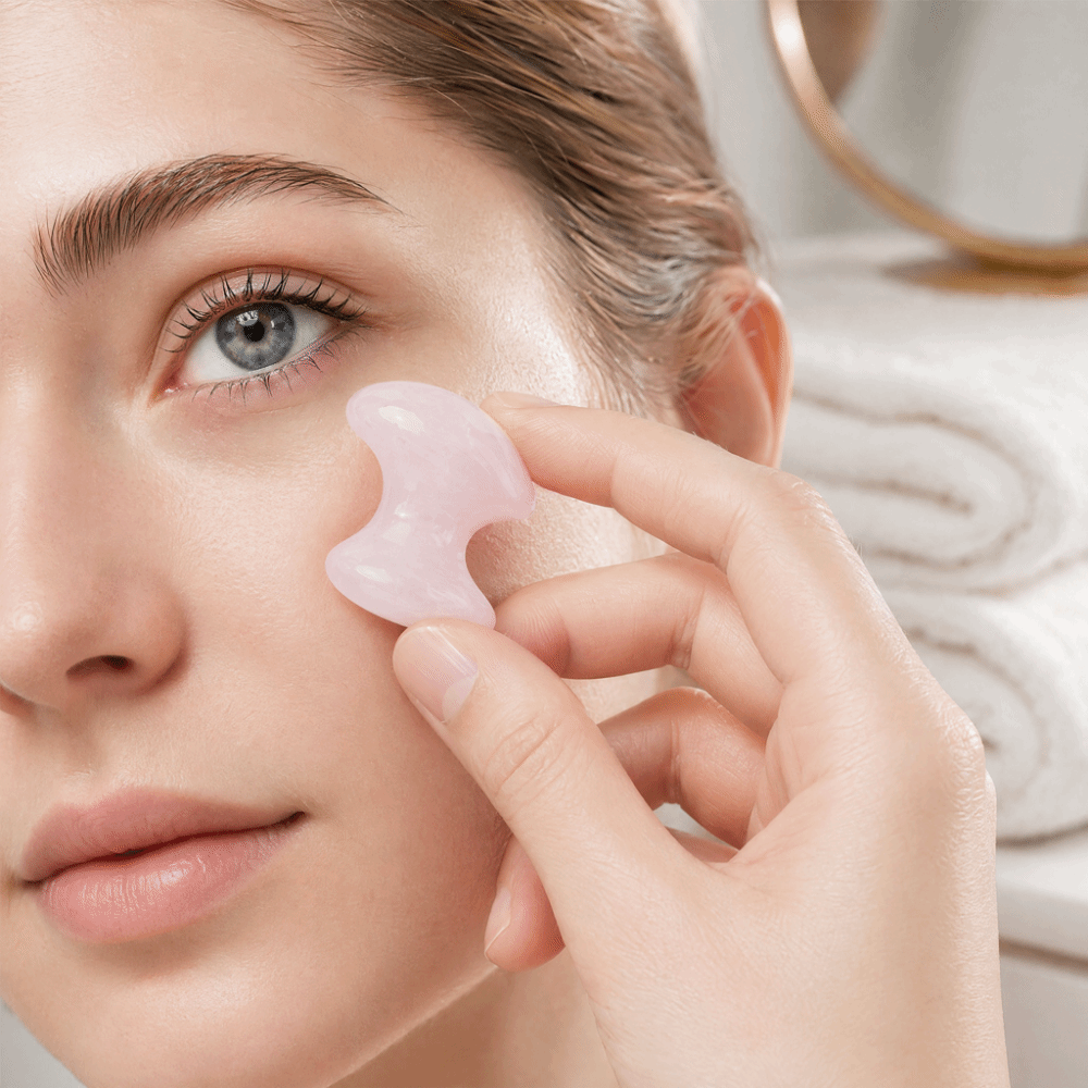Pietra da Massaggio in Quarzo  - Gua Sha Tool Rose Quartz recensione e prezzo