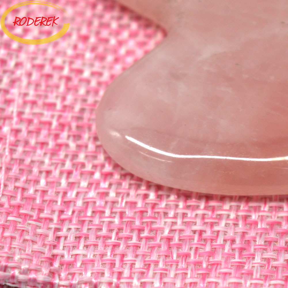 Jade Guasha Piastra di Quarzo  - Gua Sha Tool Rose Quartz recensione e prezzo