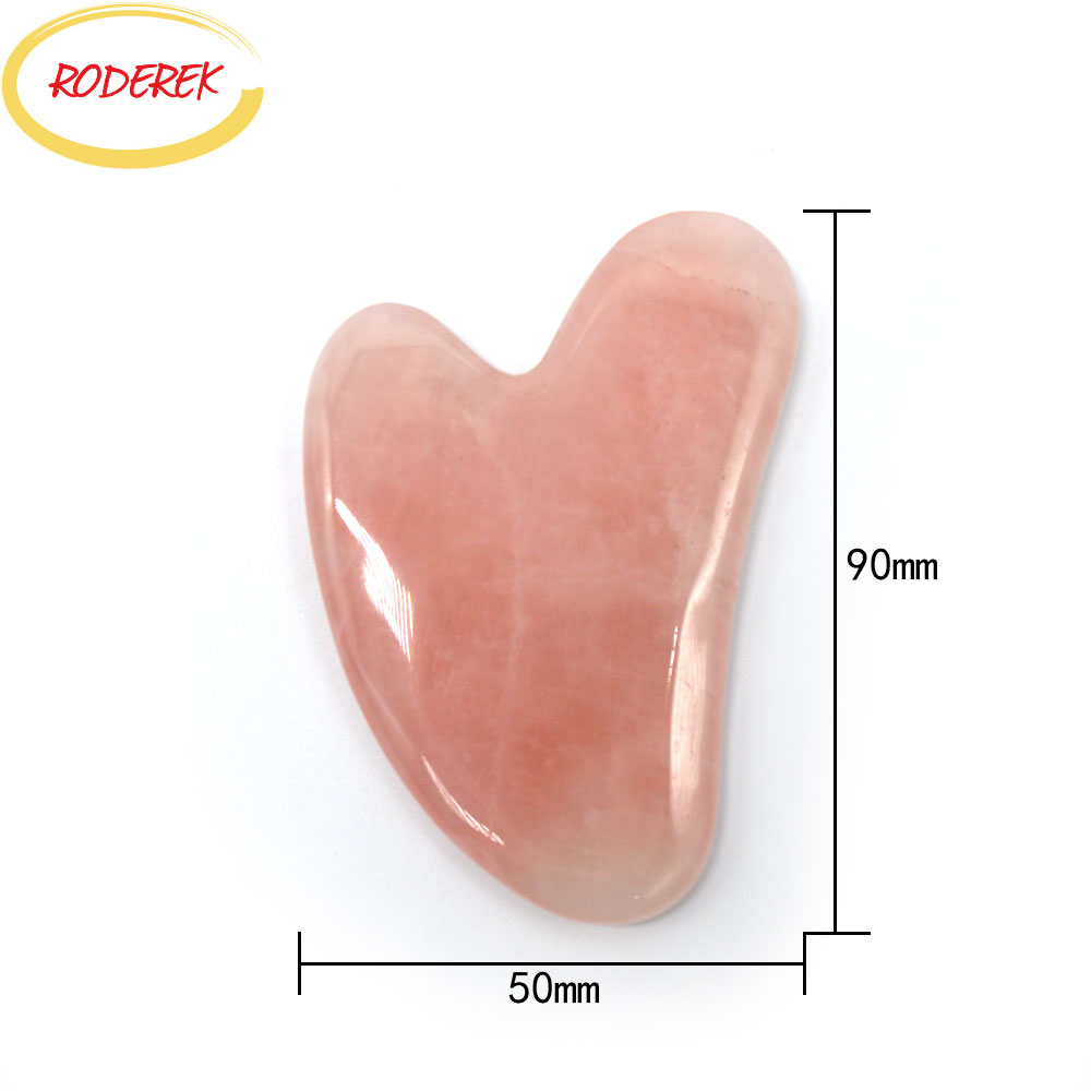 Jade Guasha Piastra di Quarzo  - Gua Sha Tool Rose Quartz recensione e prezzo