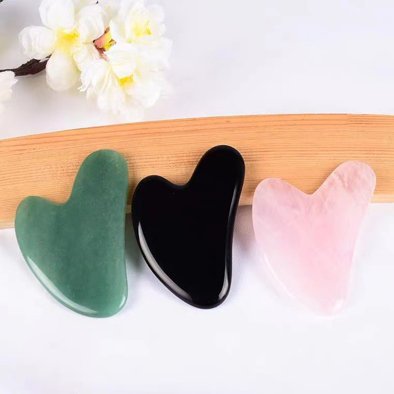 1Pc Nuova Pietra Gua Sha Bordo - Gua Sha Tool Rose Quartz recensione e prezzo