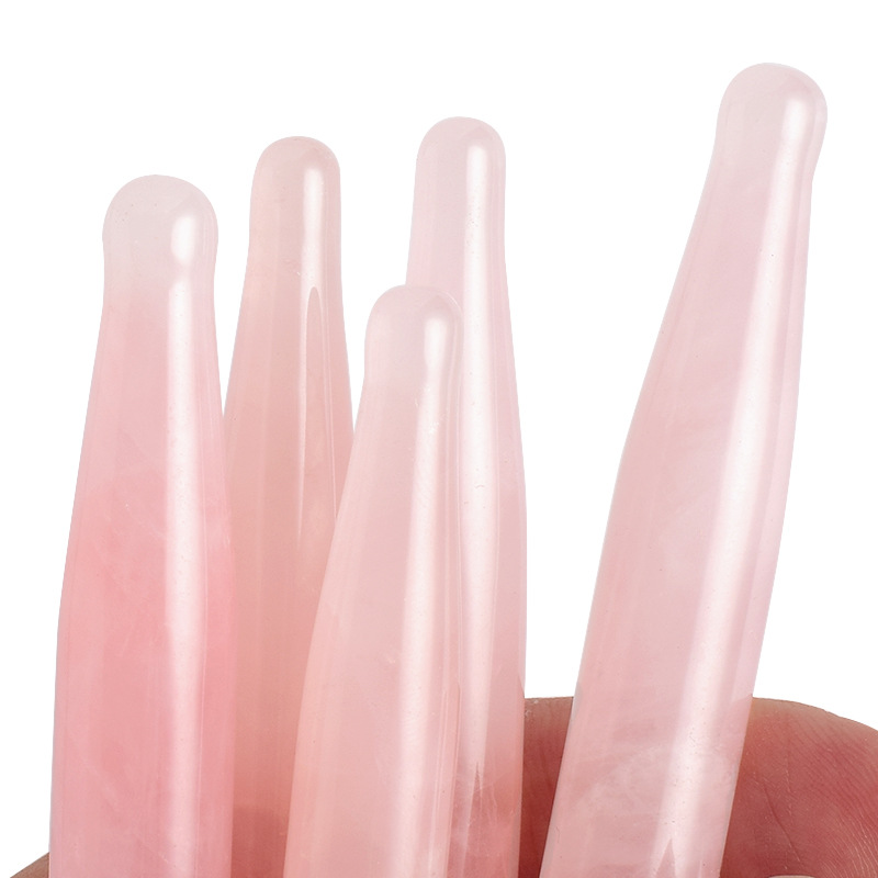 Penna per massaggio oculare Pi - Gua Sha Tool Rose Quartz recensione e prezzo