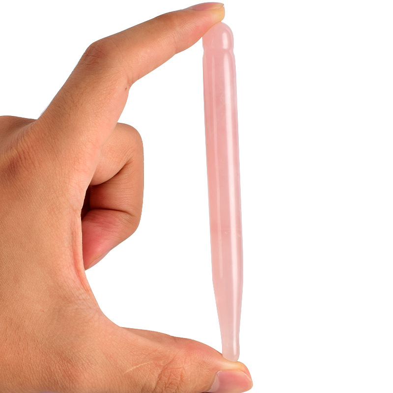 Penna per massaggio oculare Pi - Gua Sha Tool Rose Quartz recensione e prezzo