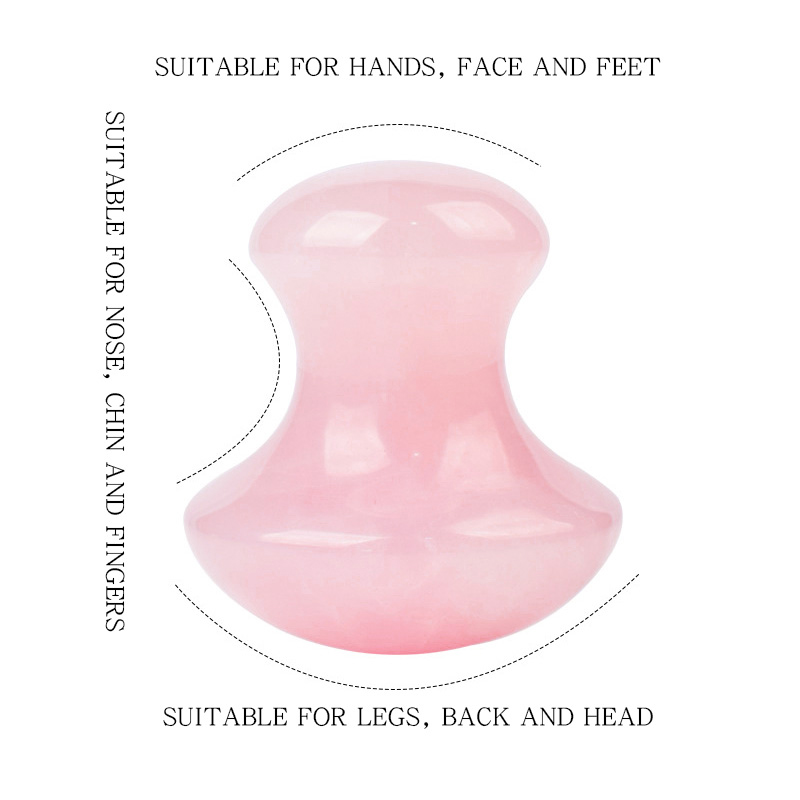 Strumento di massaggio raschia - Gua Sha Tool Rose Quartz recensione e prezzo