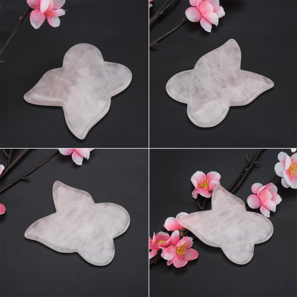 Kit per il Viso con Pietra di  - Gua Sha Tool Rose Quartz recensione e prezzo