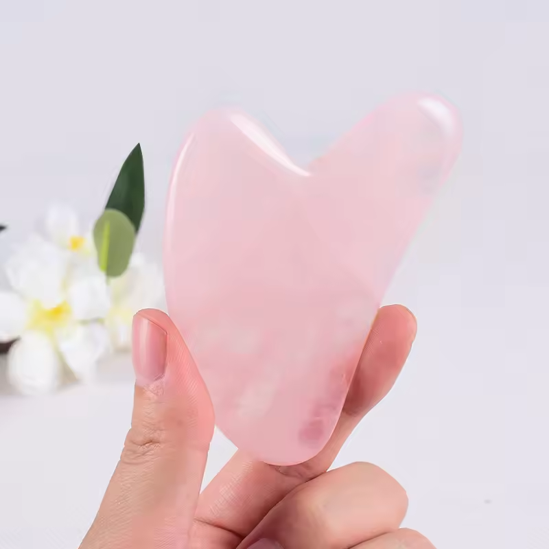 Raschietto in Pietra Naturale  - Gua Sha Tool Rose Quartz recensione e prezzo