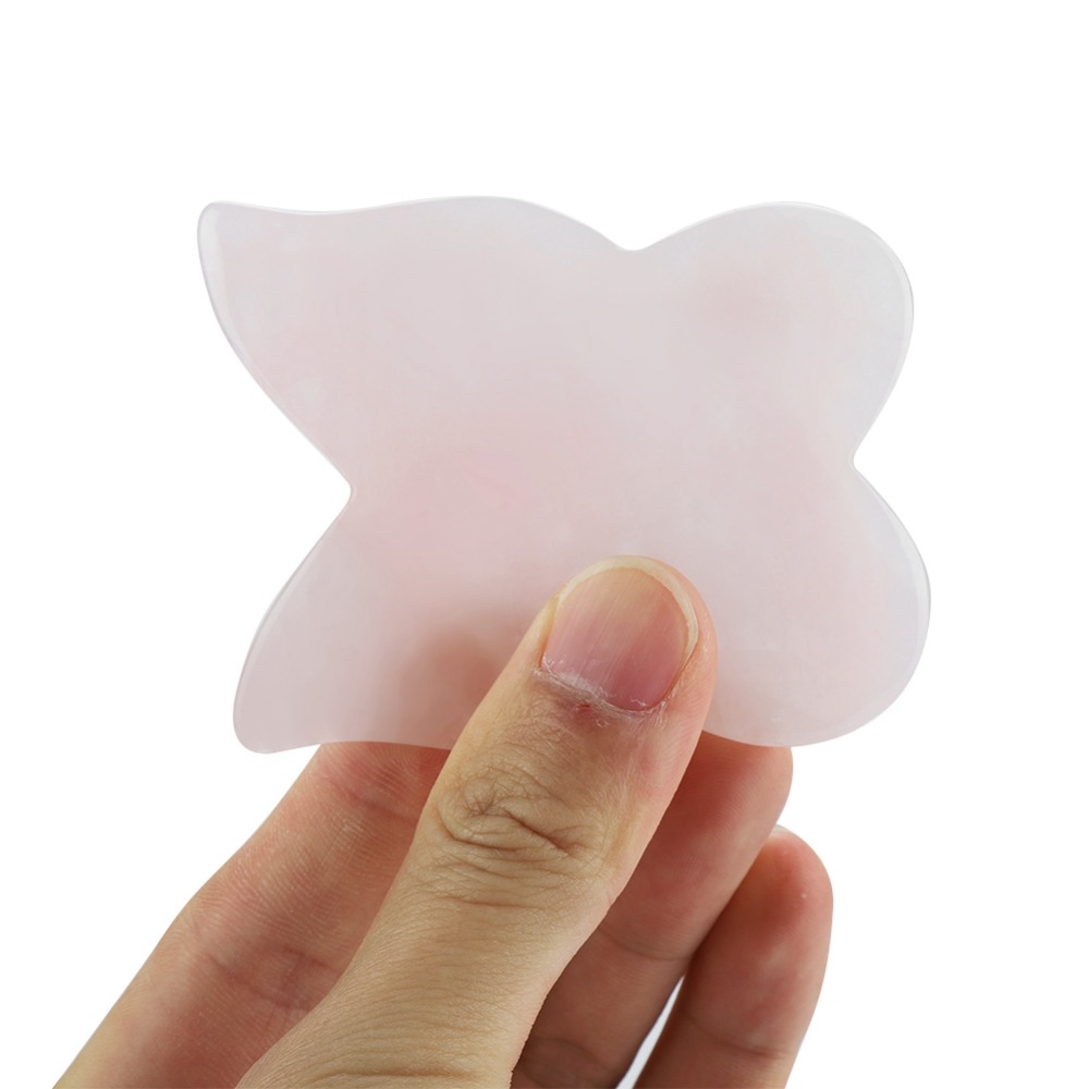 Kit per il Viso con Pietra di  - Gua Sha Tool Rose Quartz recensione e prezzo