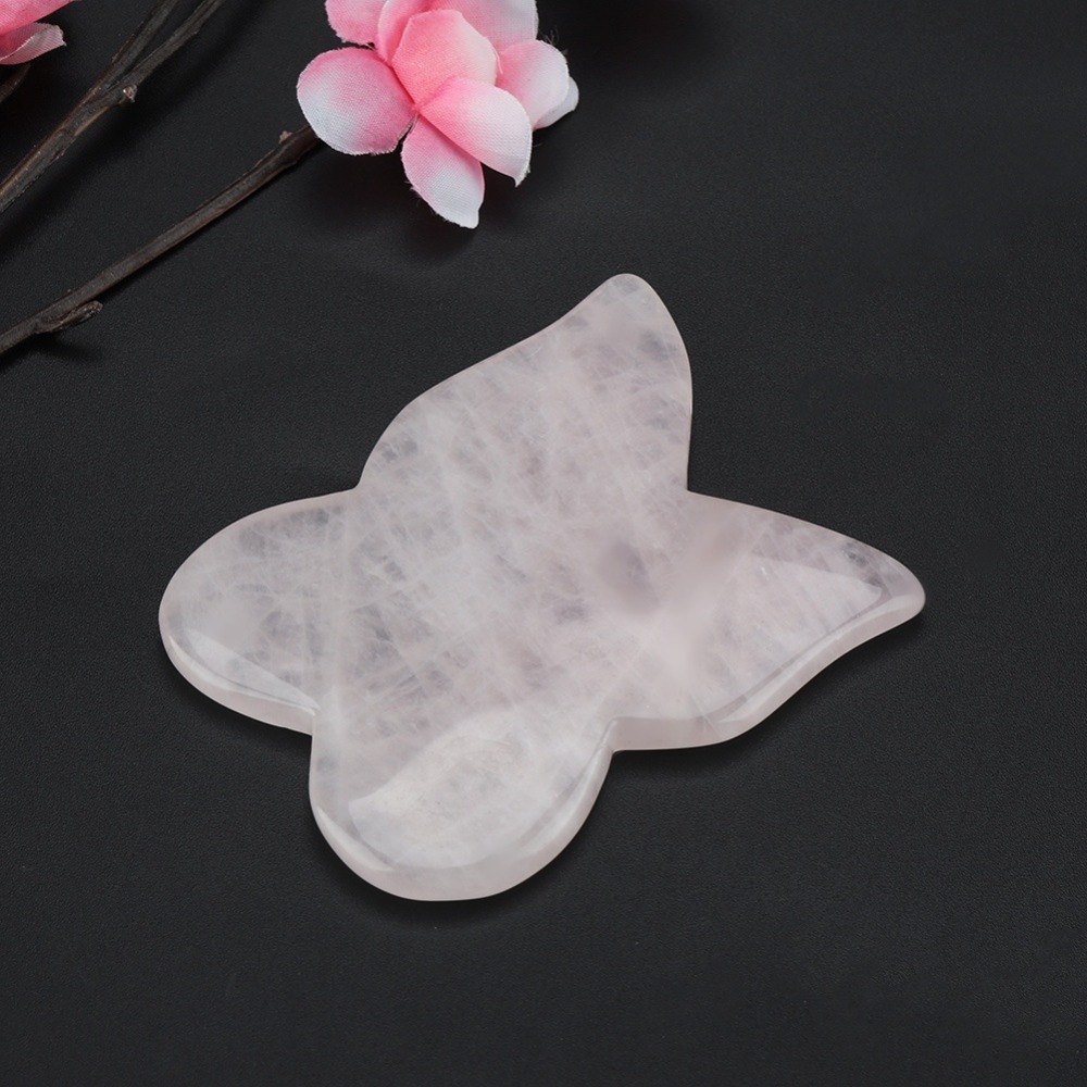 Kit per il Viso con Pietra di  - Gua Sha Tool Rose Quartz recensione e prezzo