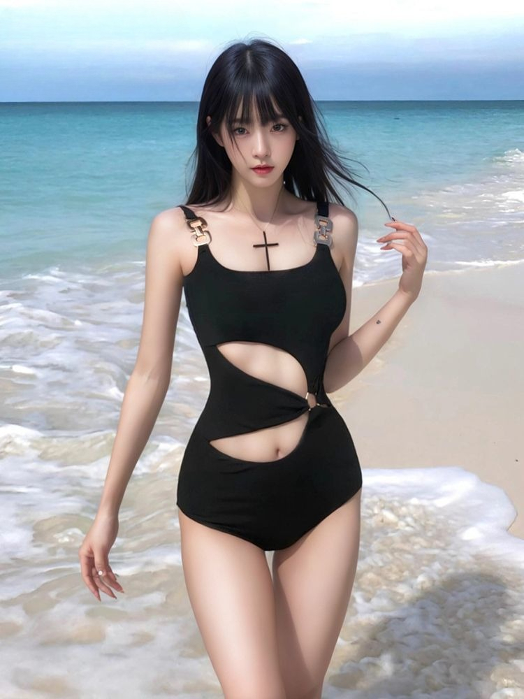 Monokini Sexy con Cut-out Donn - Spa & Wellness Paradies Braunschweig recensione e prezzo
