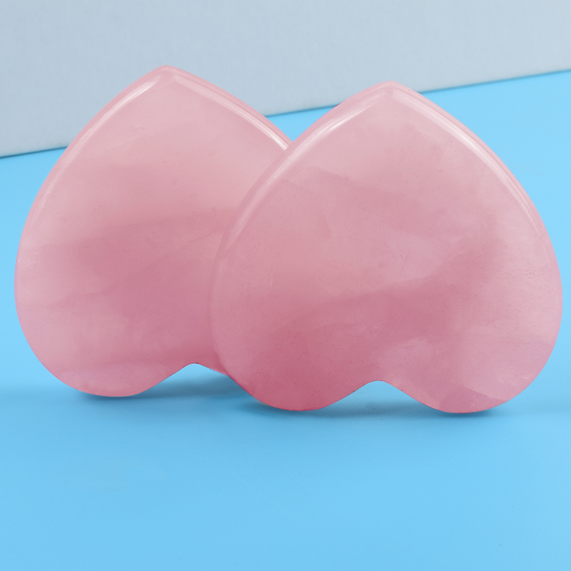 Quarzo rosa a forma di cuore c - Gua Sha Tool Rose Quartz recensione e prezzo